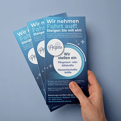 Flyer Din Lang günstig bedrucken